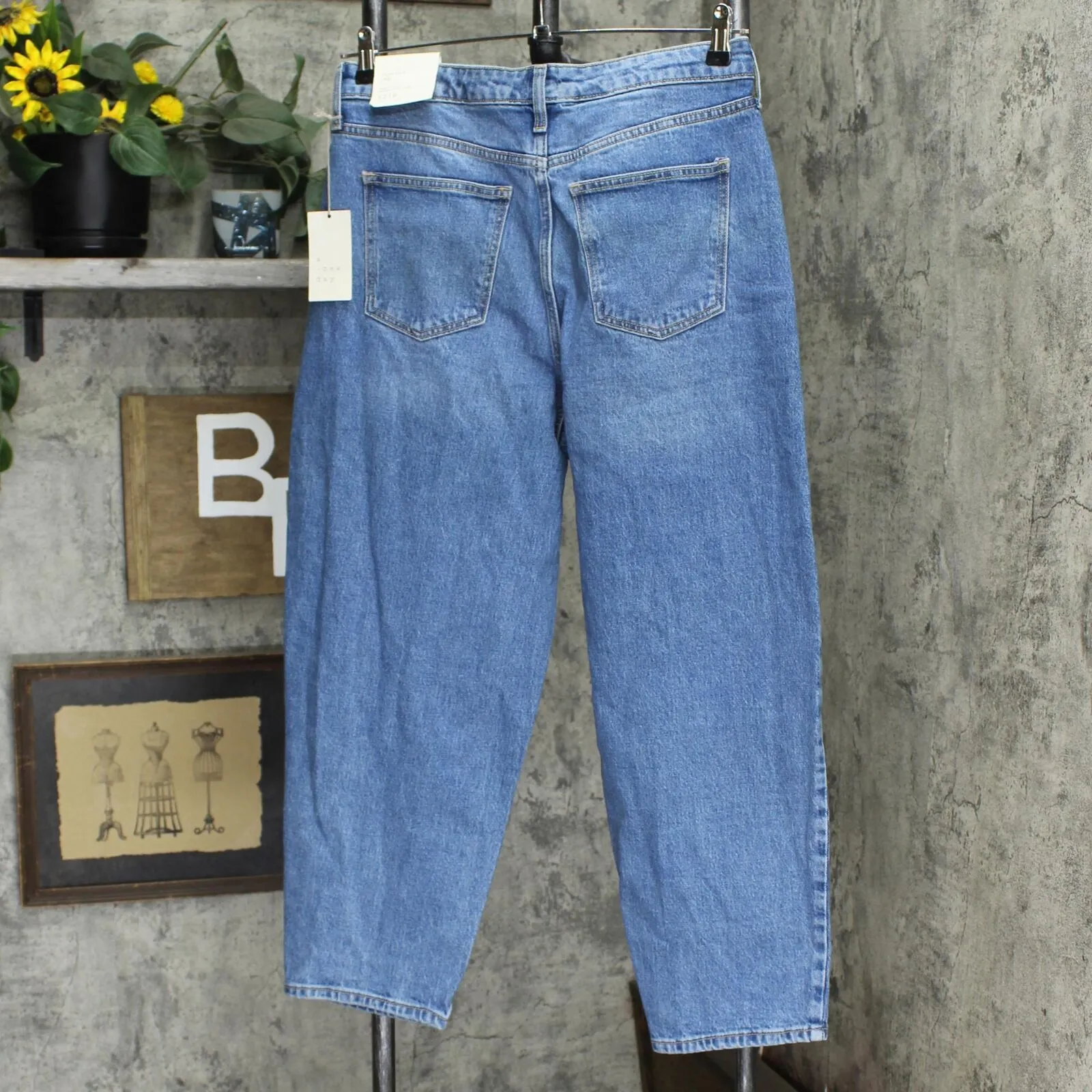 A New Day Women's High-Rise Stretch Carrot Leg Slim Jeans