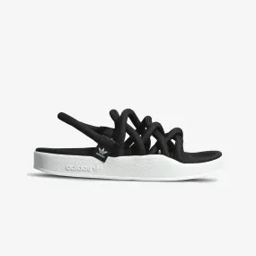 Adidas Originals | WMN'S ADILETTE NODA SANDALS  { BLACK/WHITE