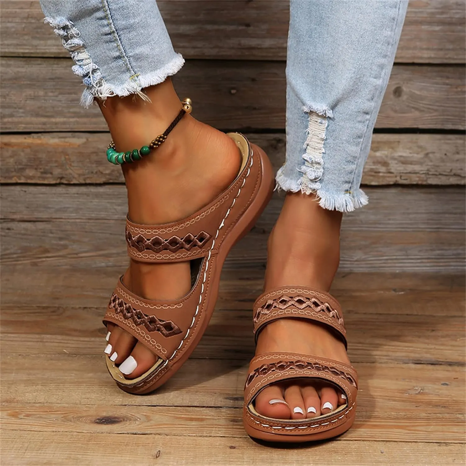 Beach Sandals For Woman Orthopedic Slippers Flip Flops with Arch Support for Flat Feet Comfortable Orthotic Flip Flops 204