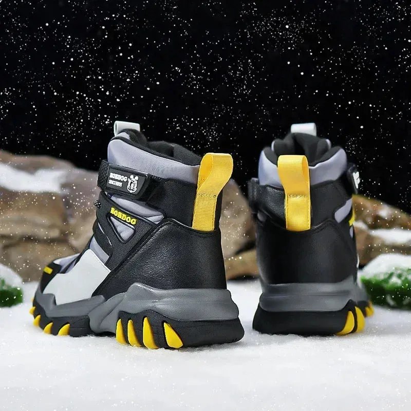 Boys Stylish Winter Long Warm Snow Boots