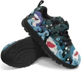 Boys Tennis Shoes Breathable Kids Sneakers for Running Walking