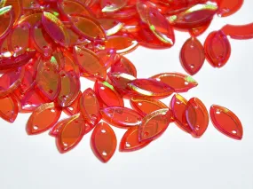 Bright Red Boat Plastic Sequins