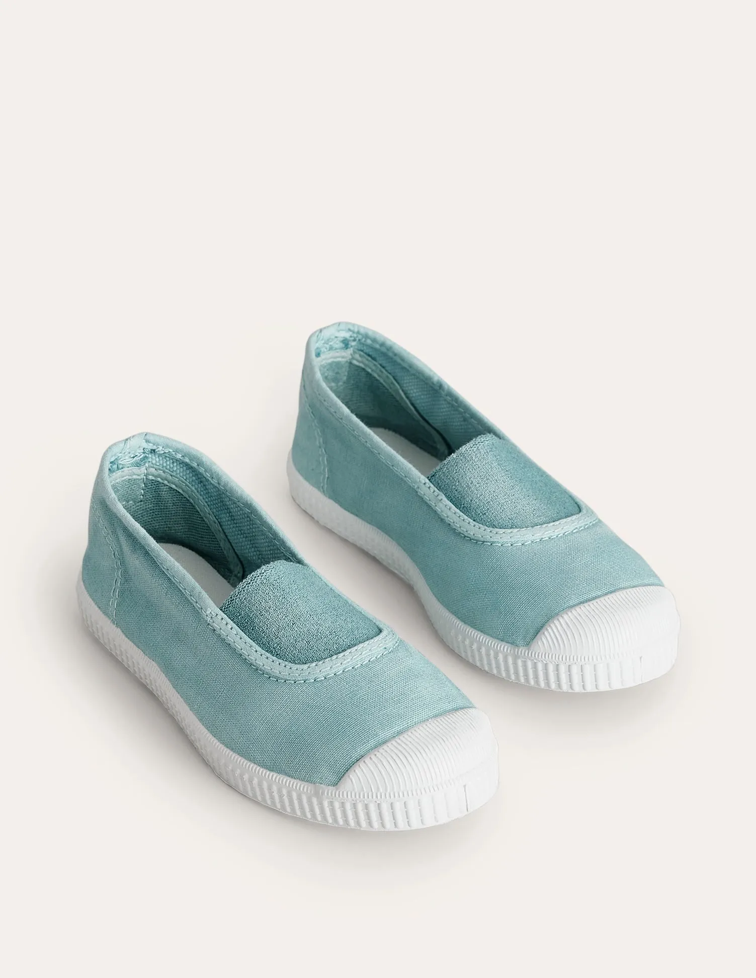 Canvas Plimsolls-Blue