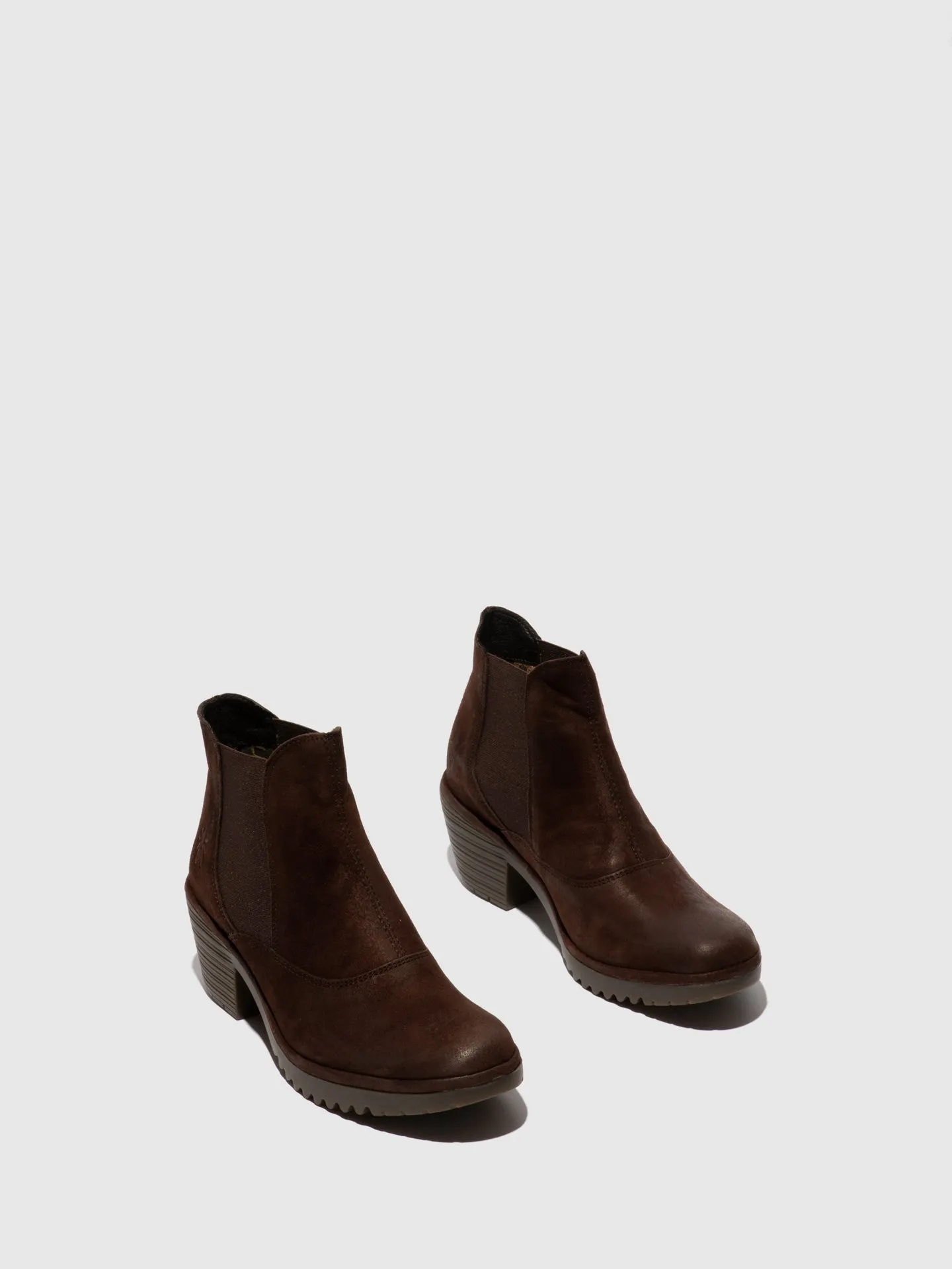Chelsea Ankle Boots WOTE078FLY DK.BROWN