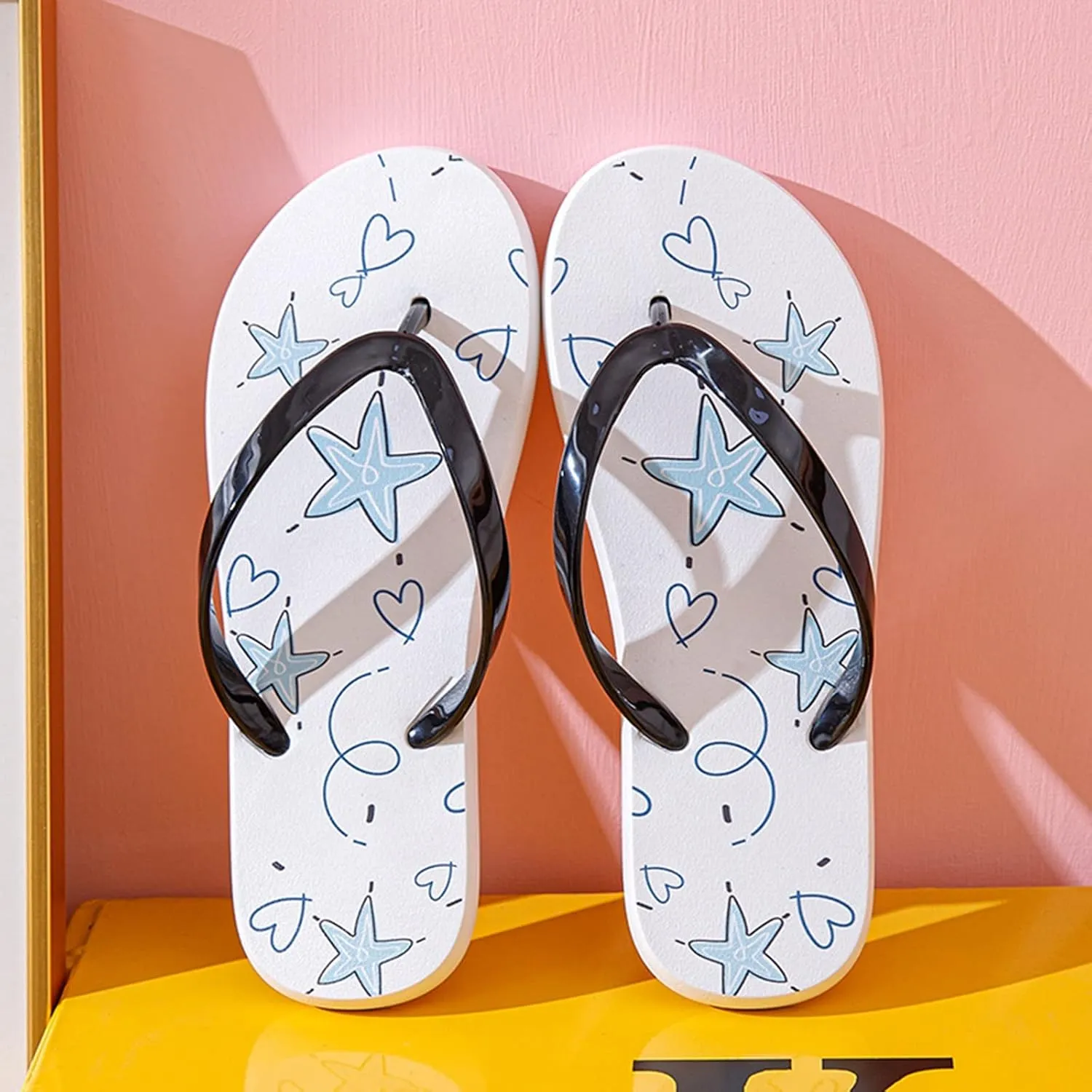 Comfort Beach Sandals for Women Slippers Sandals Womens Flip Flops Flat Sandals Lightweight Walking Thong