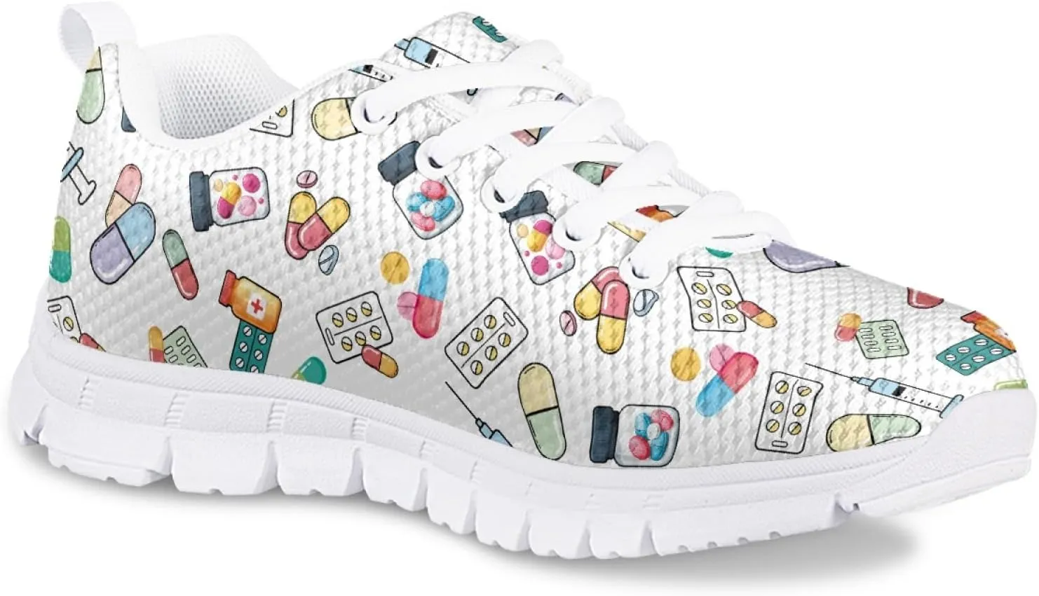 Cumagical Kids Shoes Breathable Sneakers for Boys Girls Night Running Safety