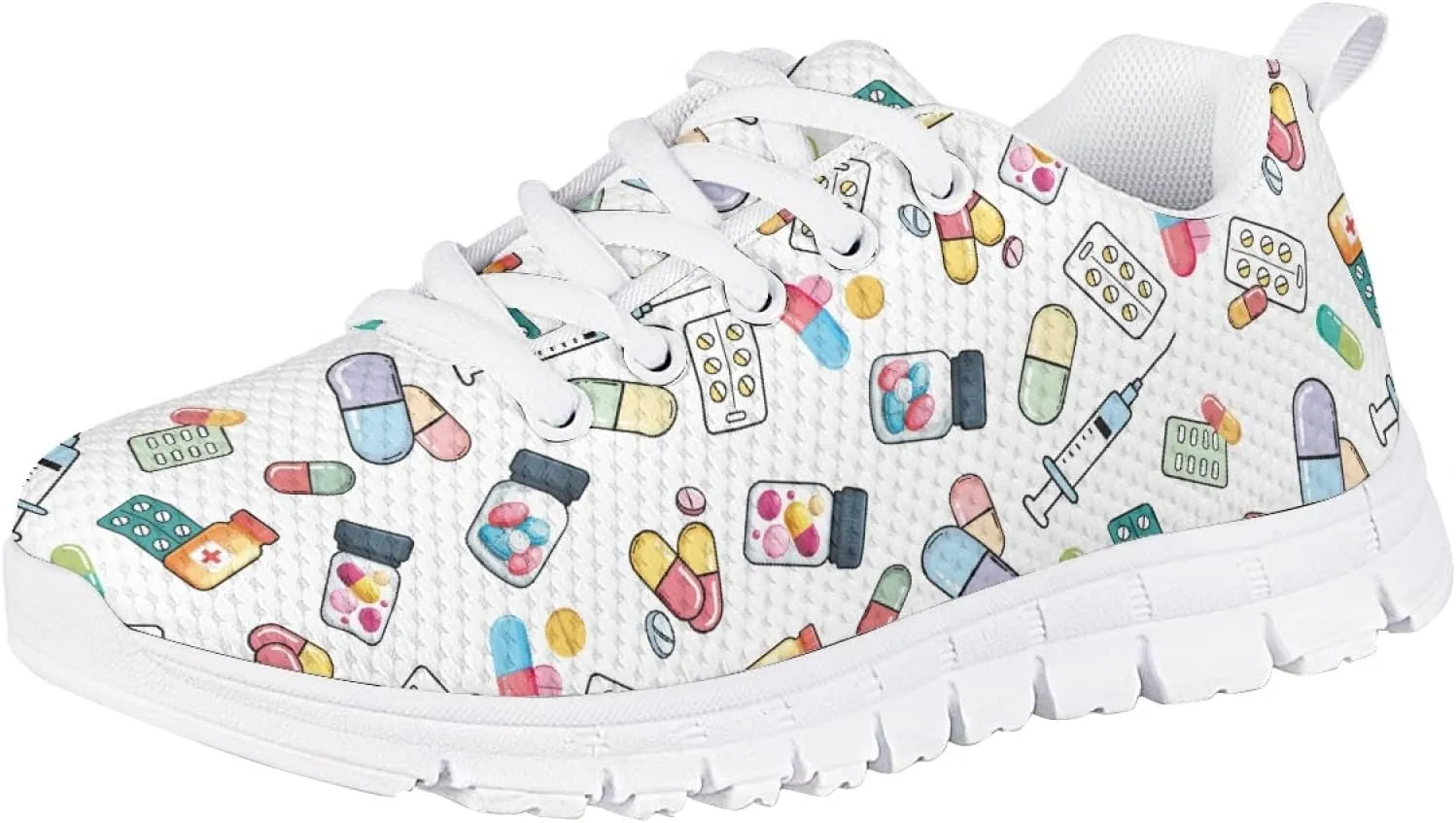 Cumagical Kids Shoes Breathable Sneakers for Boys Girls Night Running Safety