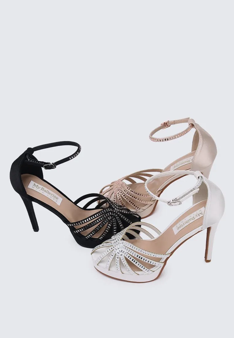 Dulce Comfy Heels In Black
