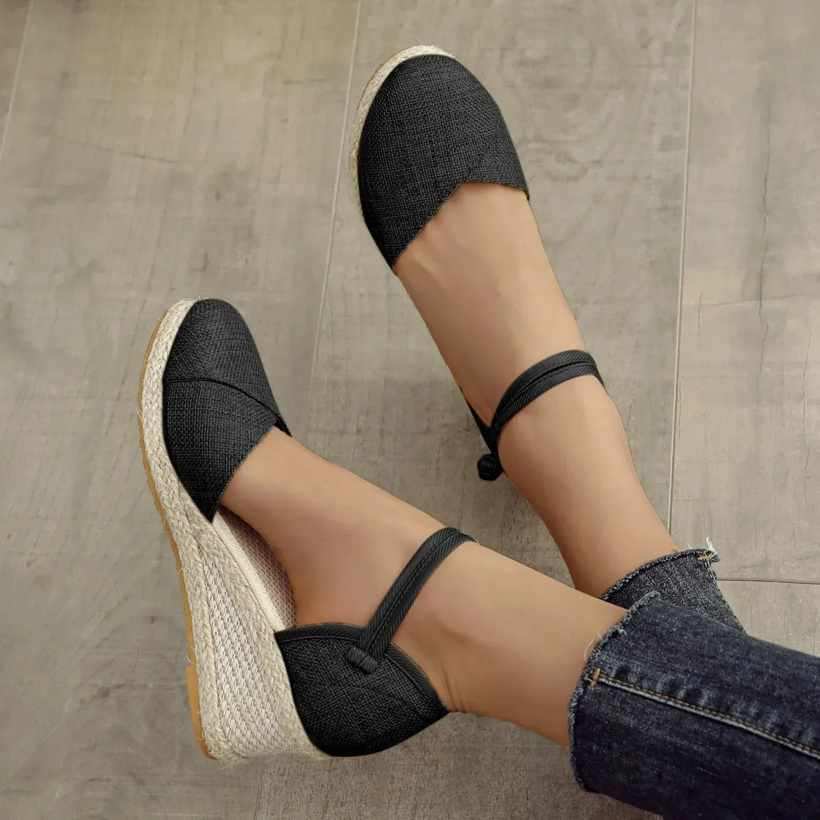 Eliza Espadrilles Plateau | Stilvolle, bequeme Keilabsätze für Damen