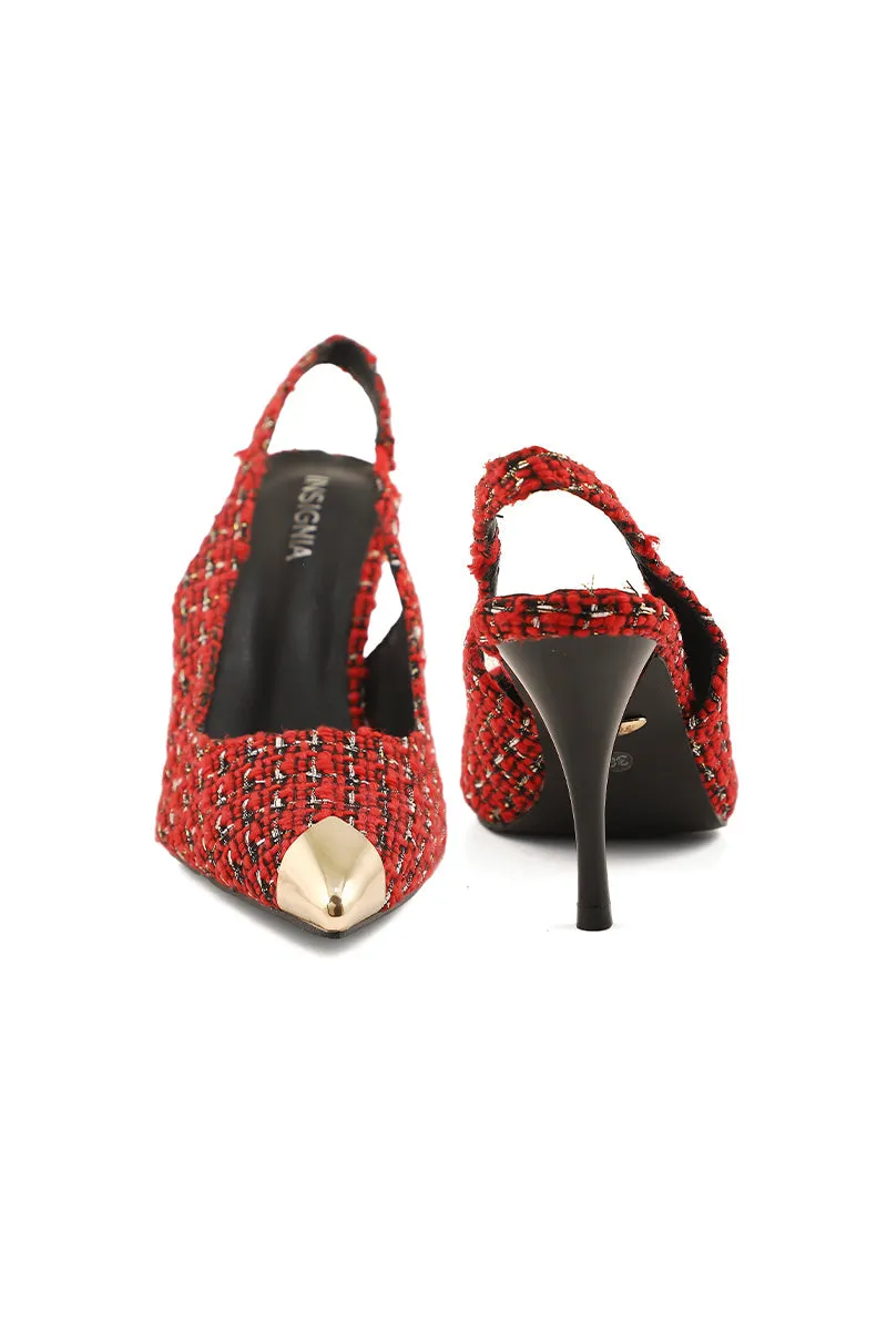 Formal Sling Back I47207-Red