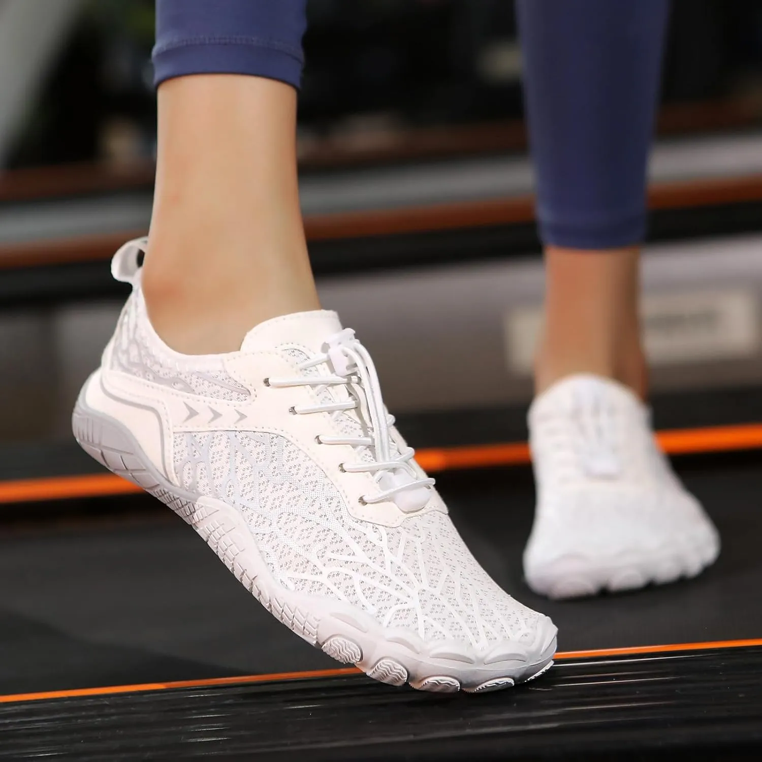 Hike Barefoot Shoes Women Men, Pro with Wide Toe Box Healthy Non Slip Unisex, Outdoor Hiking Footwear, Breathable Water Beach Pool Aqua Swim Surf Walking Shoes, Diabetic Sneakers for Yoga Walk