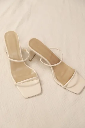 Kamila Crinkle Patent Double Strap Heel