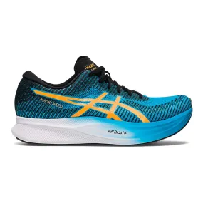 Men's Asics Magic Speed 2, Island Blue/Orange Pop, 13 D Medium