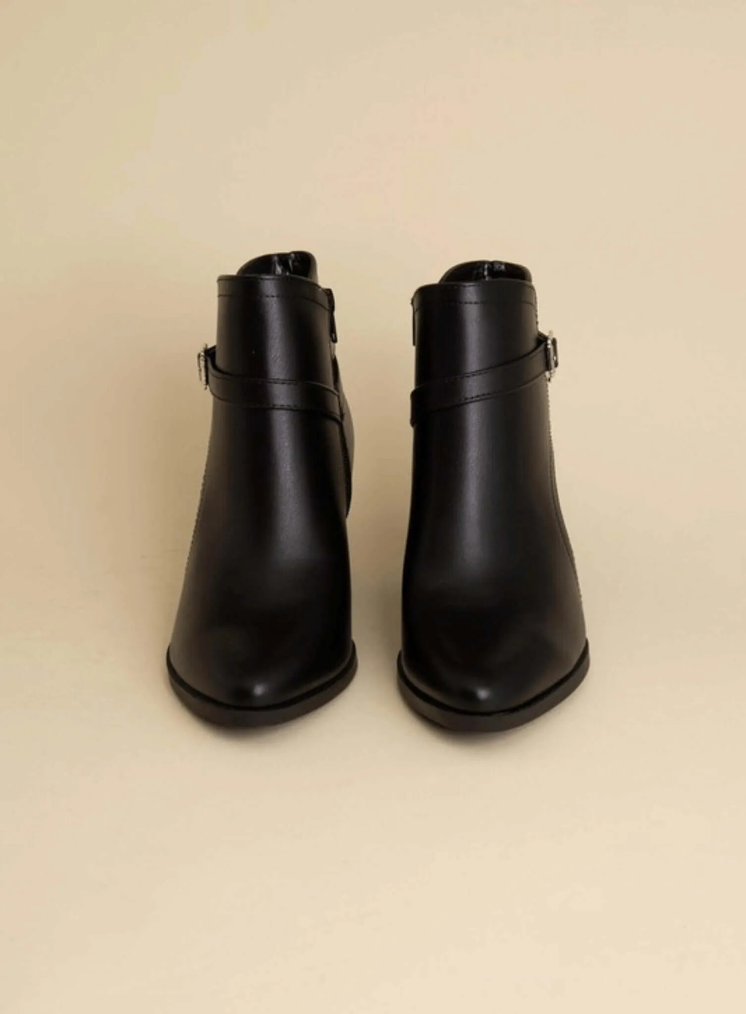 Nadine Ankle Buckle Boots