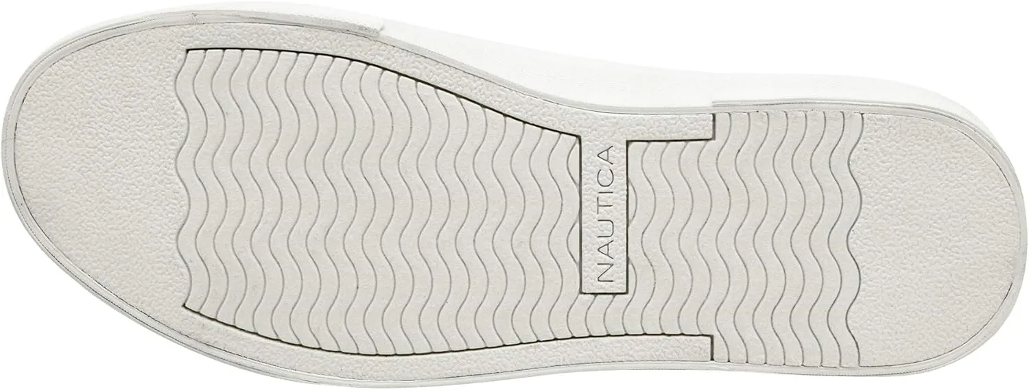 Nautica Men's Casual Boat Shoes, Moc-Toe Loafers with Cushioned Insole, Deck Fashion Sneaker