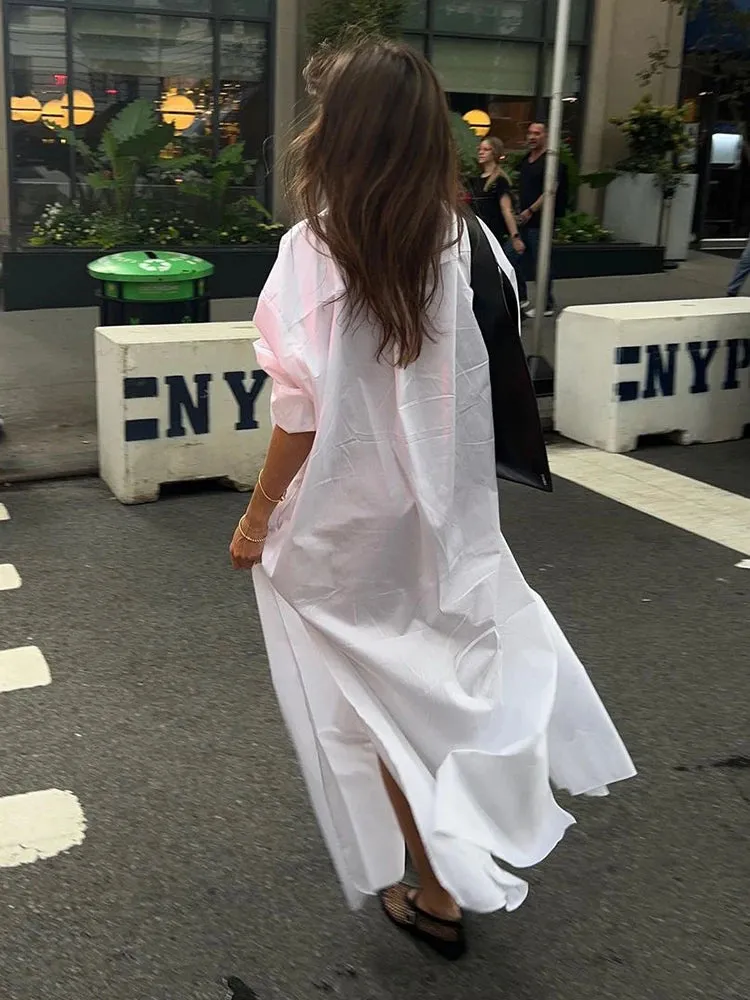 Odessa - Casual Loose Shirt Dress for Women
