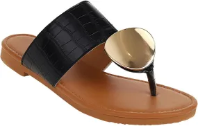 oiangi Summer Sandals for Women Flats Fashion Casual Clip Toe Flip Flops Slip-on Slipper Lightweight Comfortable Non-Slip Outdoor Slides Beach Shoes