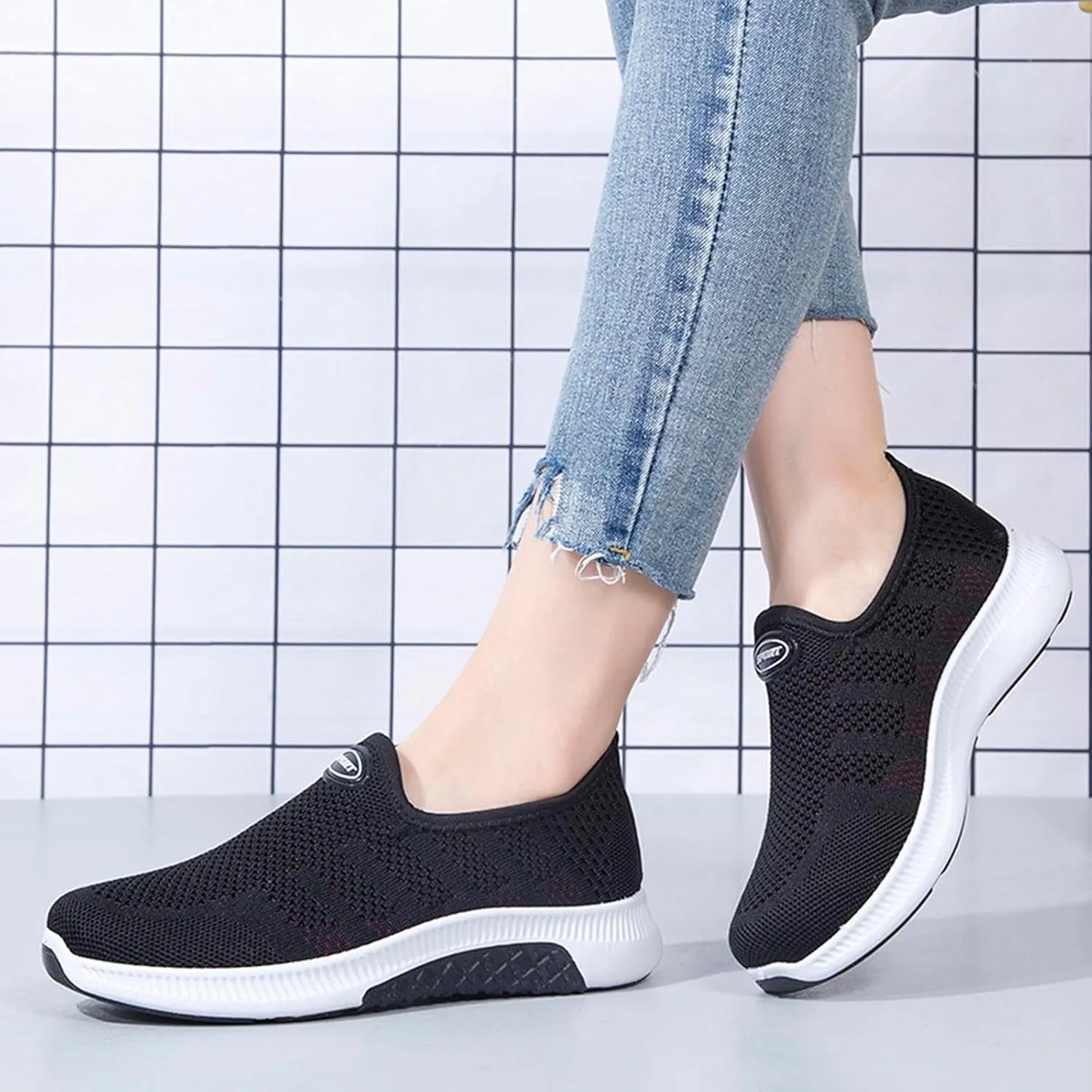 Shoes Breathable Lightweight Ladie's Mesh Fashion Running Comfortable Women's Barefoot Walking Shoes Women