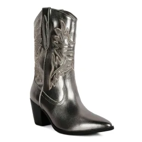 Western Cowboy Ankle Boot